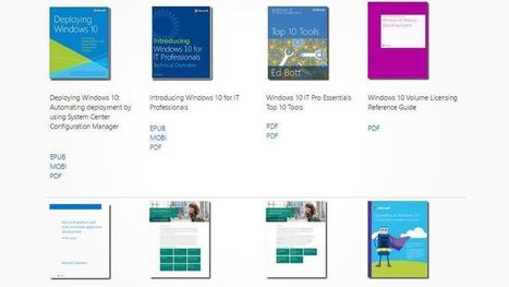 Download a mass of 240+ free technical eBooks from Microsoft | Creative teaching and learning | Scoop.it