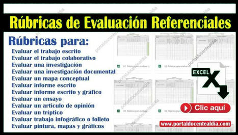 Rubricas automatizadas en Excel para diferentes áreas | TECNOLOGÍA_aal66 | Scoop.it