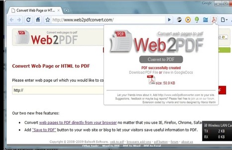 3 Handy Chrome Extensions to Turn Web Pages to PDFs | TIC & Educación | Scoop.it