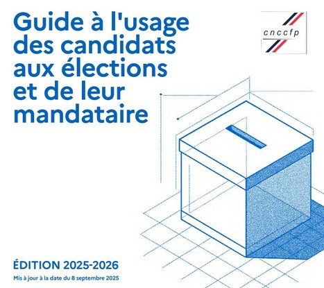 Publication du guide à l'usage des candidats aux élections et de leur mandataire - Édition 2025-2026 | Veille juridique du CDG13 | Scoop.it