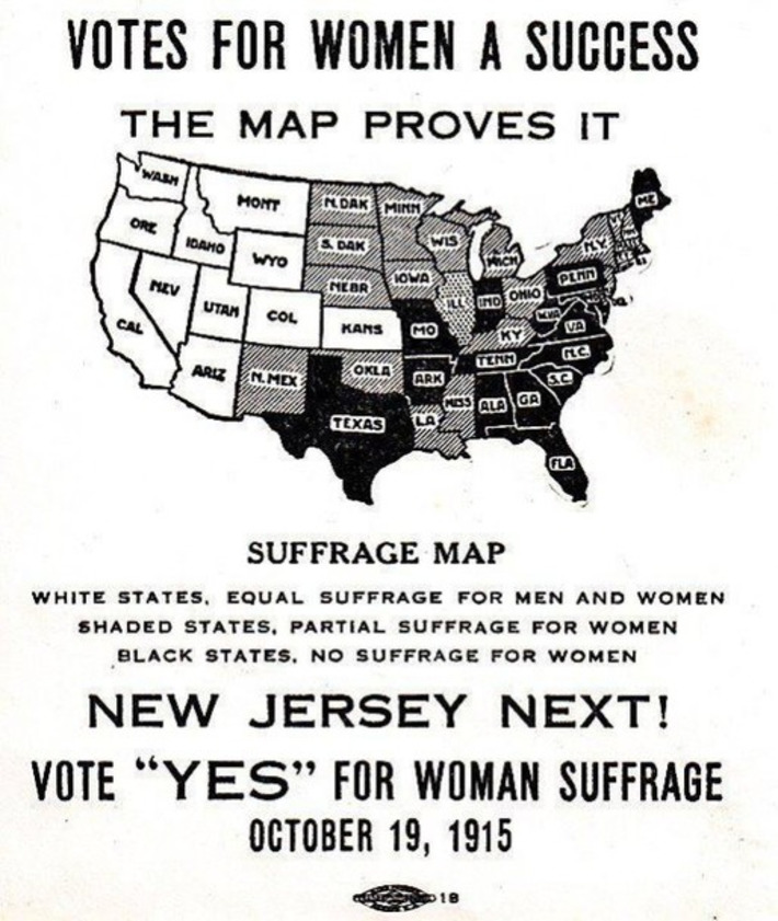 Founding Feminists: October 15, 1915 "New Jersey Next!" | Herstory | Scoop.it