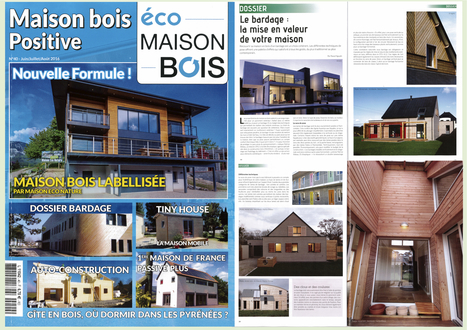 Projets a.typique Patrice BIDEAU architecte dans "Maison bois Positive-éco MAISON BOIS N°40 – Dossier bardage" | Architecture, maisons bois & bioclimatiques | Scoop.it