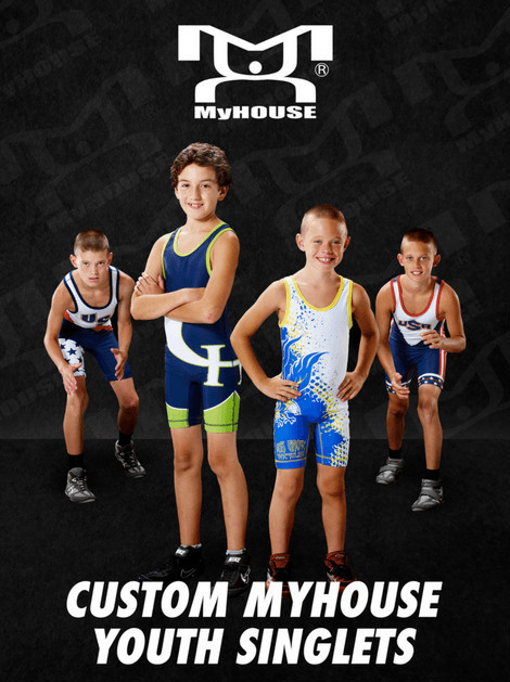 custom youth wrestling singlets