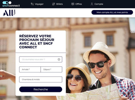 SNCF Connect distribue désormais... des hôtels ! | Comportements et tendances | Scoop.it