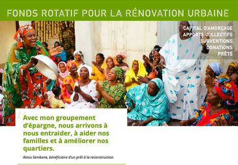 Le fonds rotatif pour la r&eacute;novation urbaine au S&eacute;n&eacute;gal | Veille UrbaLyon : Villes en d&eacute;veloppement  - Planification urbaine | Scoop.it