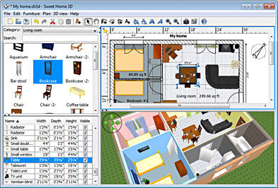 Sweet Home 3D | Ελεύθερο Λογισμικό - Λογισμικό Ανοιχτού Κώδικα | Scoop.it