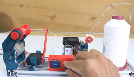 Cómo hacer una máquina bobinadora de hilo casera con Arduino | tecno4 | Scoop.it