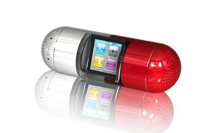 Gavio’s The Pill speaker system is designed for the iPod nano | Technology and Gadgets | Scoop.it