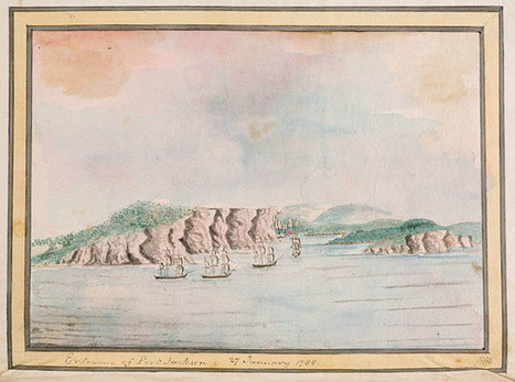 Journals of the First Fleet | State Library of New South Wales | Primary history- First Contacts | Scoop.it