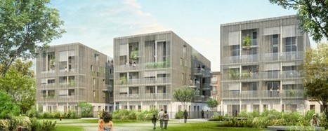 35 logements BBC à ossature bois, Aubervilliers, Tectone - Projet laureat | Architopik | Build Green, pour un habitat écologique | Scoop.it