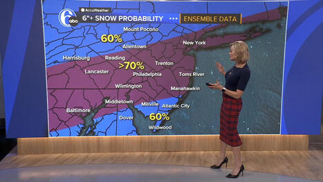 Winter storm this weekend: Snowstorm set to hit the Philadelphia region, with potential for icy mix | Live Updates - 6abc | Operation Deimos | Scoop.it