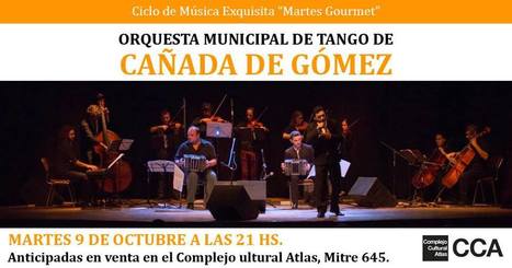 Rosario: Concierto de la Orquesta Municipal de Tango de Cañada de Gómez  | Mundo Tanguero | Scoop.it