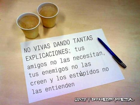No des tantas explicaciones.... no son necesarias.. | Chismes varios | Scoop.it