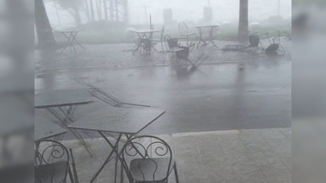 Italiaans terras in een ruk weggeblazen door hevige storm | La Gazzetta Di Lella - News From Italy - Italiaans Nieuws | Scoop.it
