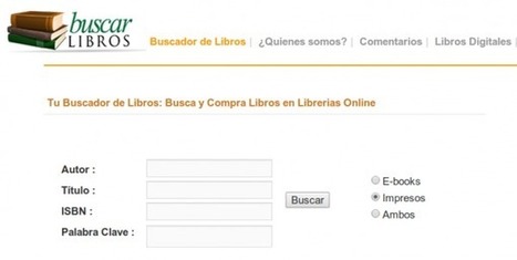 Nuevo buscador de libros en español | Las TIC y la Educación | Scoop.it