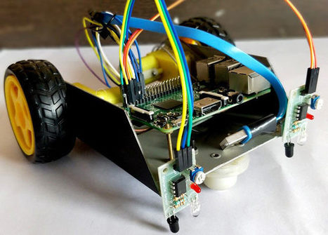 Raspberry Pi Based Line Follower Robot with Python Code | tecno4 | Scoop.it