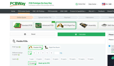 PCBWay adds new parameters to its flexible PCB manufacturing services (Sponsored) - CNX Software | Embedded Systems News | Scoop.it