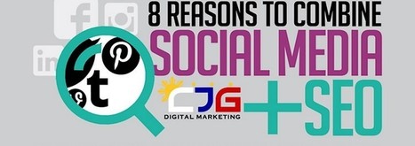 [Infographie] 8 raisons de combiner réseaux sociaux et SEO - Content Marketing | Social Marketing | Scoop.it