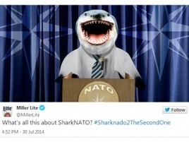 Brands Jump the Sharknado With Whirlwind of Fishy Pun Tweets | AdWeek | Public Relations & Social Marketing Insight | Scoop.it