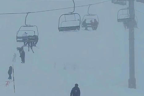 VIDÉO. Grosse frayeur sur la station de ski de Saint-Lary : il se retrouve suspendu dans le vide, le t-shirt accroché au télésiège | Vallées d'Aure & Louron - Pyrénées | Scoop.it