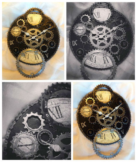 Cole junk bot recycled materials handmade Unique scrap art found object office decor upcycled repurposed,robot art sculpture