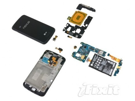 Nexus 4 gets teardown for repairability and science - SlashGear | Future  Technology | Scoop.it