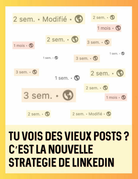 Non, ce n'est pas un bug : la stratégie de LinkedIn d'afficher des vieux posts est totalement volontaire ! | Jonathan Chan 💡📣 | Notebook or My Personal Learning Network | Scoop.it