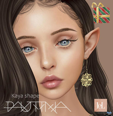 Kaya Shape For Lelutka EvoX Kaya December 2021 Gift by PAUTINA | Teleport Hub - Second Life Freebies | Second Life Freebies | Scoop.it