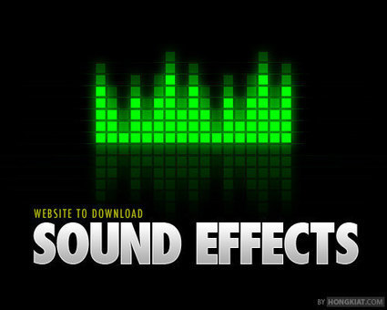 55 Great Websites To Download Free Sound Effects | Digital Delights - Digital Tribes | Scoop.it