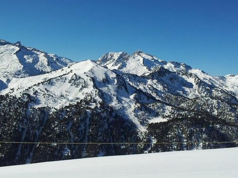 Néouvielle vu des hauts de Corneblanque le 7 décembre 2013 - Michèle Sérié | Vallées d'Aure & Louron - Pyrénées | Scoop.it