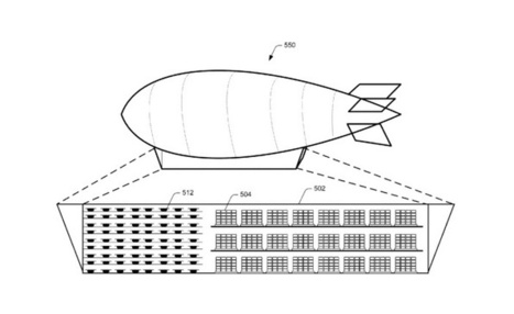 Apr&egrave;s les livraisons par drones, Amazon planche sur l'entrep&ocirc;t volant | marche publicitaire | Scoop.it