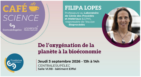Caf&eacute; Science le 3 septembre 2026 &ndash; Filipa Lopes | Life Sciences Universit&eacute; Paris-Saclay | Scoop.it