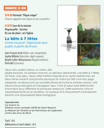 Chez Lily - Conte musical à Germ le 30 juin à 18h | Vallées d'Aure & Louron - Pyrénées | Scoop.it
