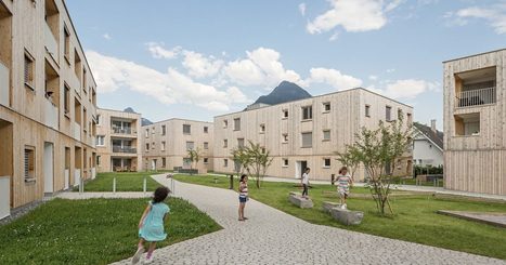 [Inspiration] Maierhof : un lotissement en bois dans une vallée alpine autrichienne | Build Green, pour un habitat écologique | Scoop.it