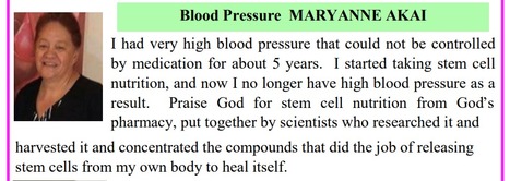 Slow AGING & Control Blood Pressure with MORE  STEM CELLS in Your Blood! | Adult Stem Cells Repair Body | Scoop.it