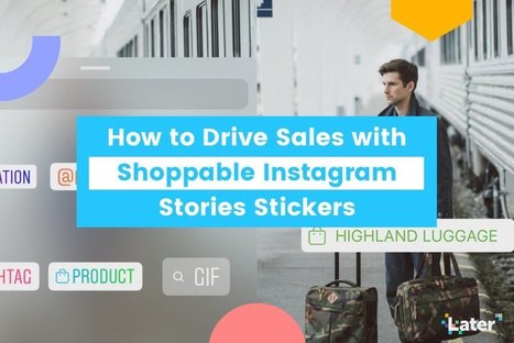 How to make sales with shoppable Instagram Stories stickers  | consumer psychology | Scoop.it