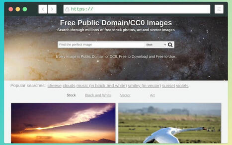 Buscador de imágenes gratuitas para tus proyectos | TIC & Educación | Scoop.it