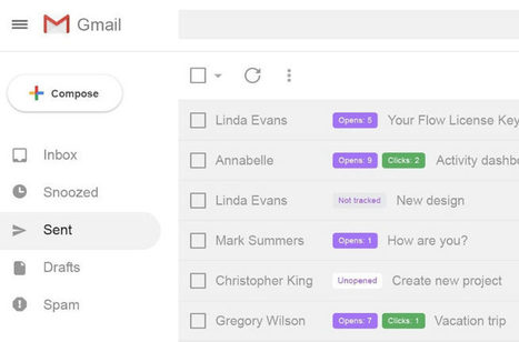 Snovio : un outil gratuit pour programmer ses mails, suivre les ouvertures, les clics et définir des rappels dans #Gmail | TICE et langues | Scoop.it