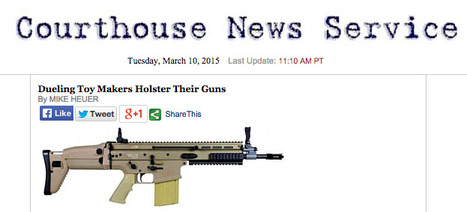 JAG Precision/Cybergun LAWSUIT IS OVER! - Breaking from Courthouse News Service | Thumpy's 3D House of Airsoft™ @ Scoop.it | Scoop.it