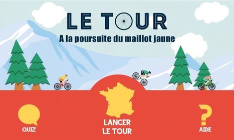 Le Tour de France - jeu éducatif | FLE enfants | Scoop.it