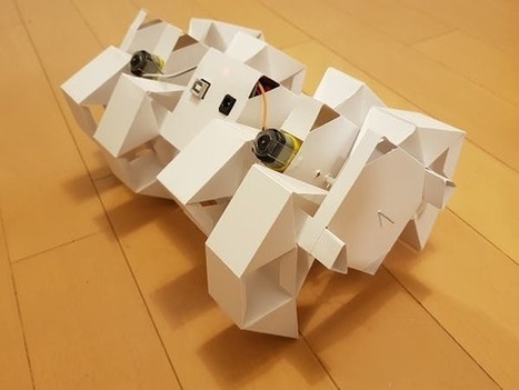 Origami Remote Control Robot | tecno4 | Scoop.it