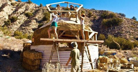 [Inspiration] Le Hybrid Dôme dans le haut désert du sud de la Californie | Build Green, pour un habitat écologique | Scoop.it