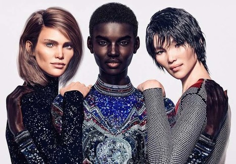 Mannequins virtuels chez Balmain | Les Gentils PariZiens | style & art de vivre | Scoop.it