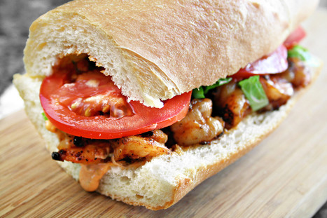 Grilled Shrimp Po' Boy | Really interesting recipes | Scoop.it