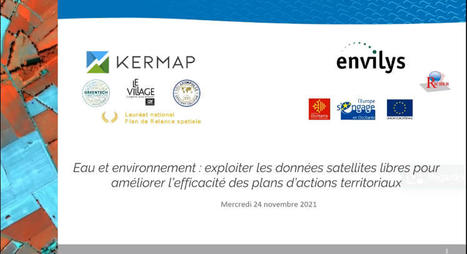 Envilys et Kermap valorise les données satellites pour les plans d’actions territoriaux – AgroTIC | Pour innover en agriculture | Scoop.it