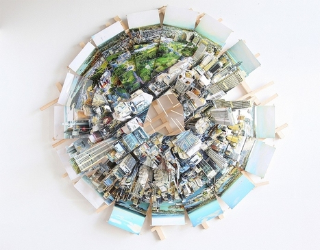 If The Planet REALLY Did REVOLVE Around Your City: Isidro Blasco's 3D Urban Panoramas | URBANmedias | Scoop.it