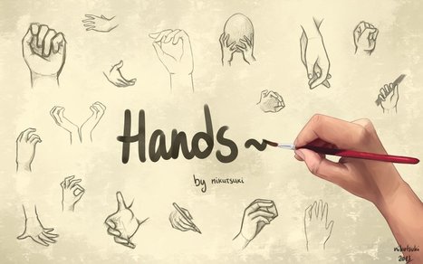 Hand Study | Drawing References and Resources | Scoop.it