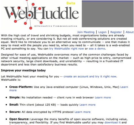Simple, Small, Secure - WebHuddle | Digital Delights for Learners | Scoop.it