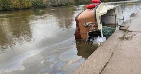 River Severn oil spill after boat capsized in Worcester / le 09.11.2025 | Pollution accidentelle des eaux (+ déchets plastiques) | Scoop.it