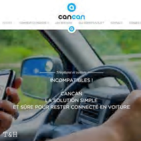l'Usine Digitale : "Cancan veut concilier smartphone, automobile et sécurité | Ce monde à inventer ! | Scoop.it